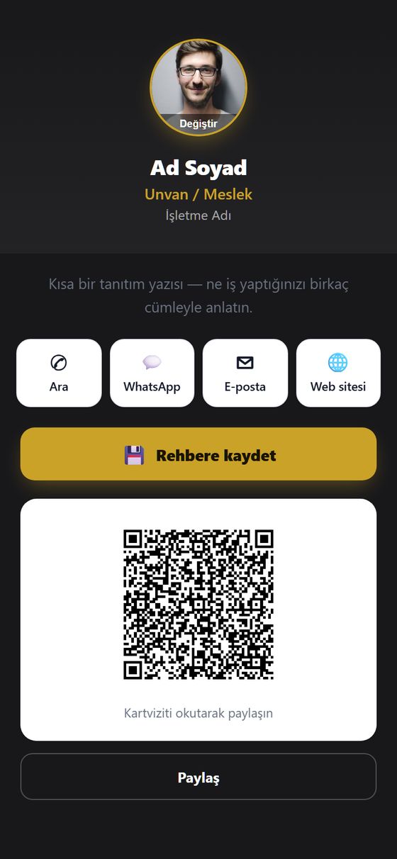 Dijital Kartvizit