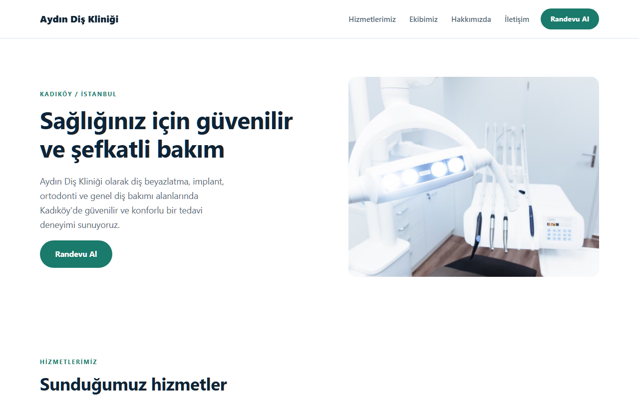Sağlık & Randevu